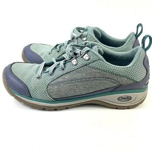 Chaco Kanarra Size 8 Hiking Trail Sneakers Shoes Indigo/Teal J105460 Women's
